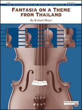 Fantasia on a Theme from Thailand Orchestra sheet music cover